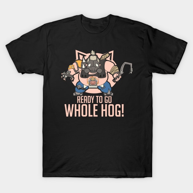 Roadhog chibi cute design T-Shirt by Dennaeric